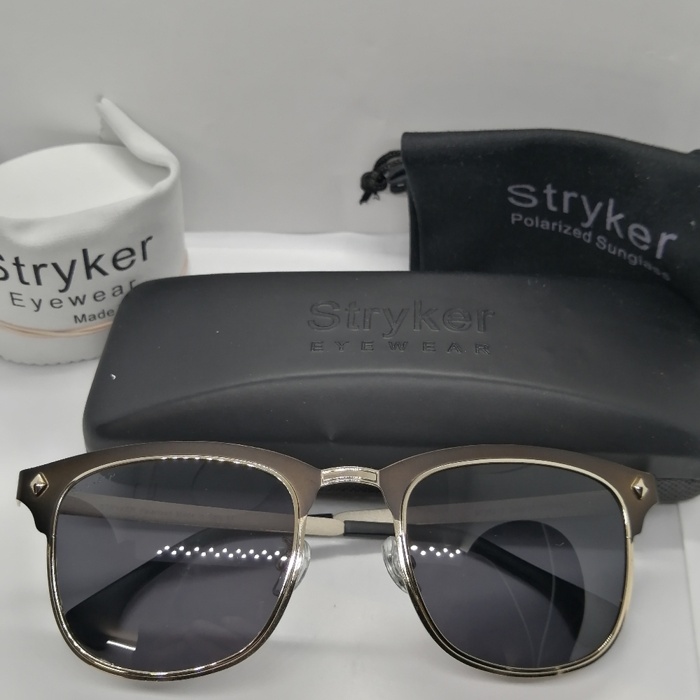 New Stryker Polarized Sunglass ST06217 Gold Brown - Picture 7 of 10